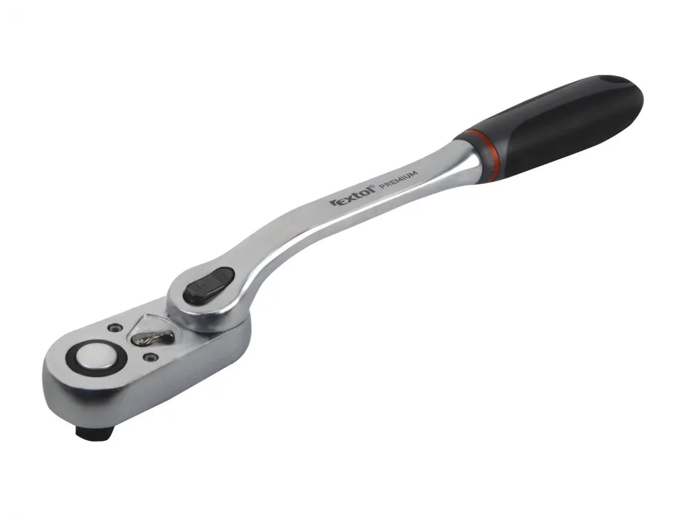 Jen Po Omezenou Doba Ráčna tvarová kloubová, 48 zubů, 1/2", L 310mm, CrV
