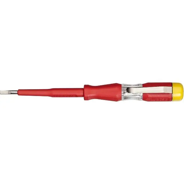 Vrácení Zdarma GEDORE VDE zkoušečka napětí s klipem 0,5 x 3.0 x 60 mm plochá