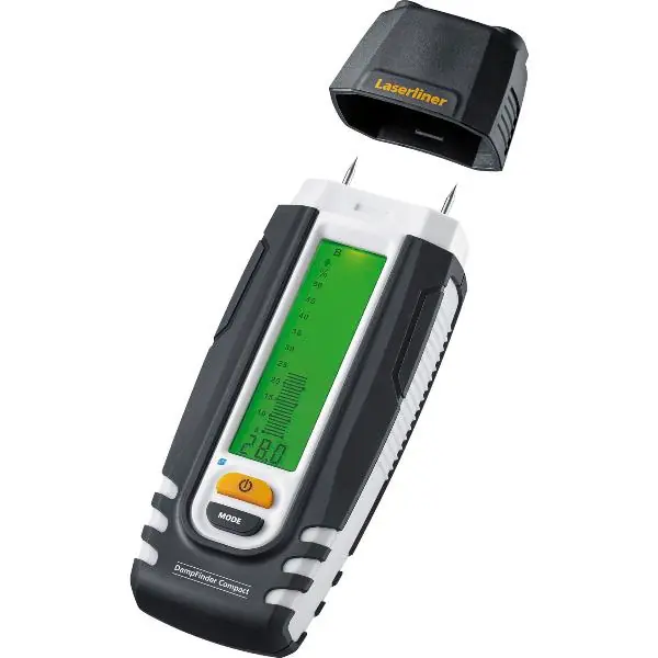 LASERLINER měřič vlhkosti dřeva a staveb DampFinder Compact plus Vrácení Zdarma
