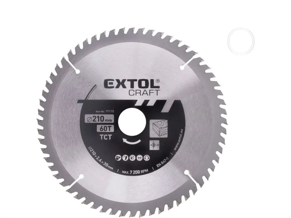 Kotouč pilový s SK plátky, O 210x2,4x30mm, 60T Hit Sezóny