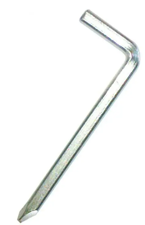 Aktuální Skoba zatloukací 40 mm Zn