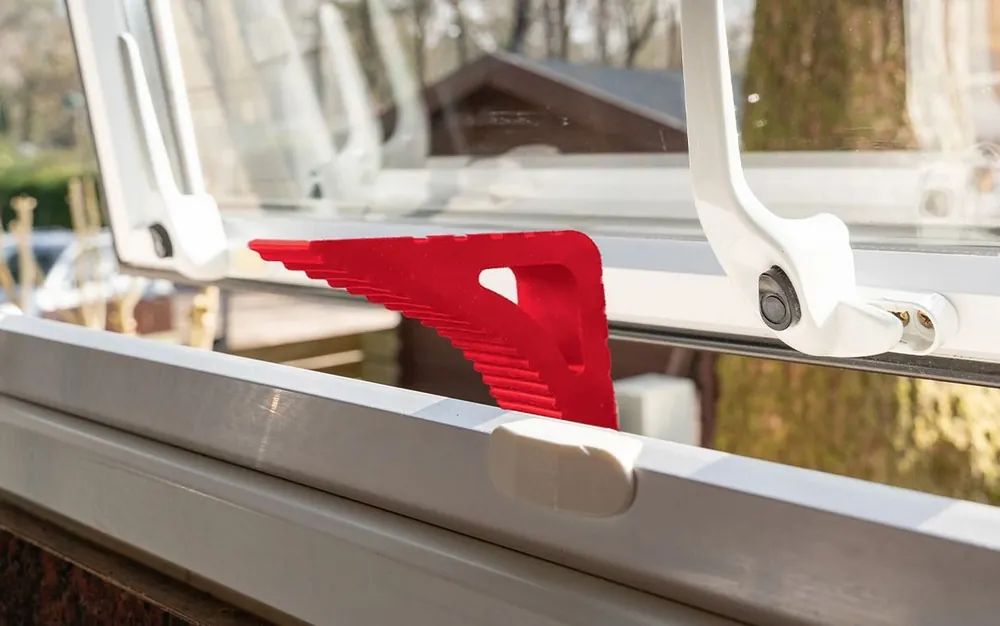 Nízká Cena Zarážka dveřní DOOR STOPPER - červená