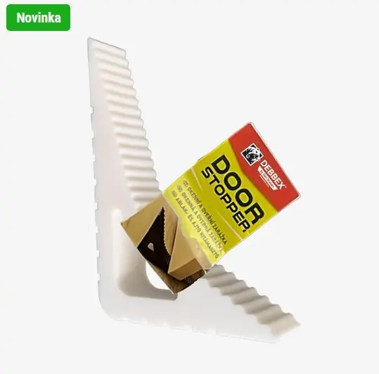 Zarážka dveřní DOOR STOPPER - bílá Top Prodej