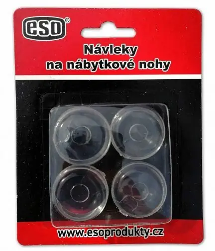 Poslední Šance Návleky gumové d. 28mm transparentní ESO/sada 4ks