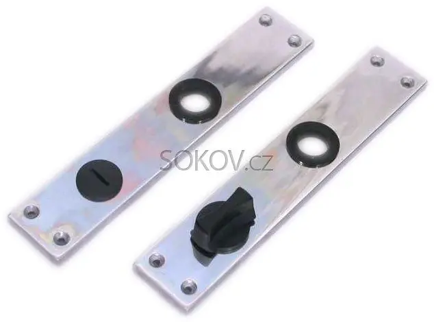 Novinka Štít 90 mm s otočným knoflíkem K 491 pár