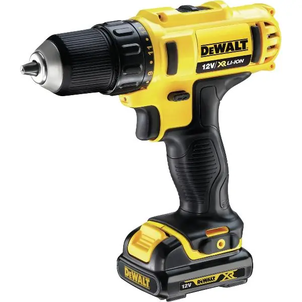 Originální DEWALT aku vrtací šroubovák DCD710D2 12 Volt / 2,0 Ah (IEC) Li-Ion