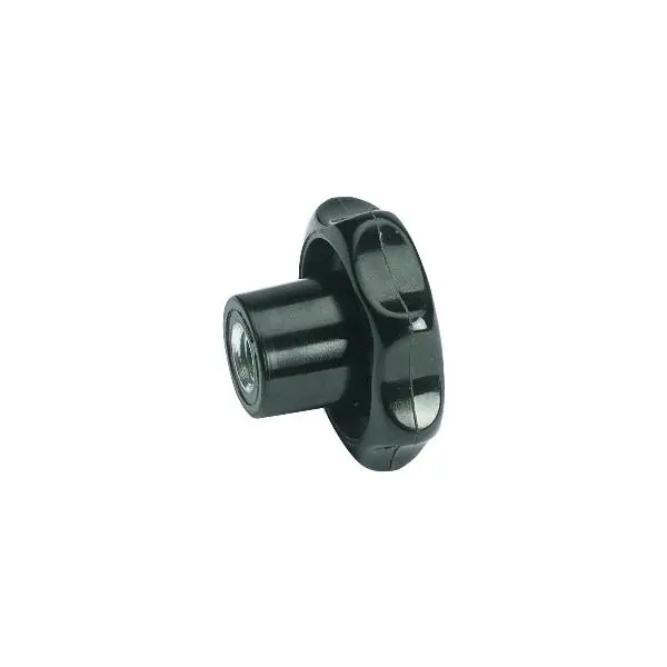 Levný Hvězdice s vnitřním závitem M6, vnější ø 32 mm, plast