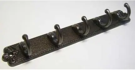 Nejprodávanější Věšák MAGDALENA 5.háčkový patina
