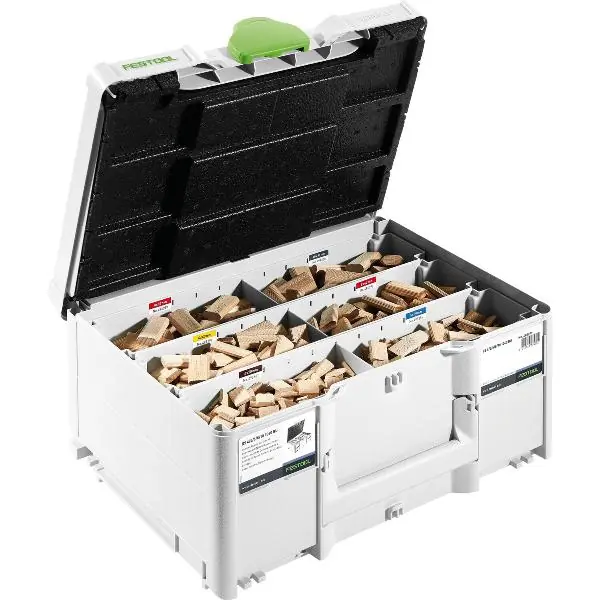 FESTOOL Domino buk Sortiment (1060 ks) Značkový