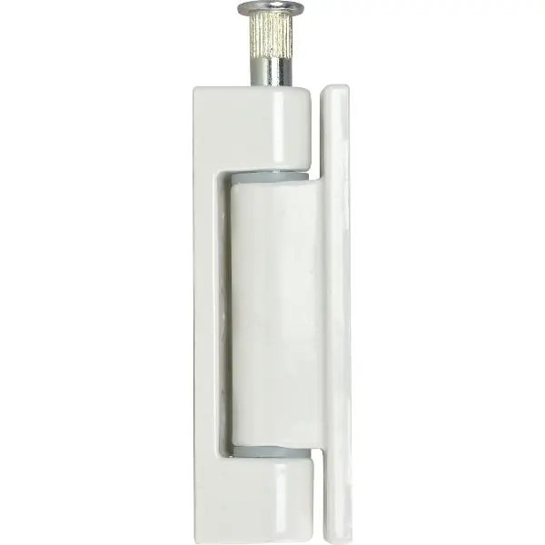 Levný Závěs k našroubování 14 x 80 mm, ocel s bílou povrchovou úpravou