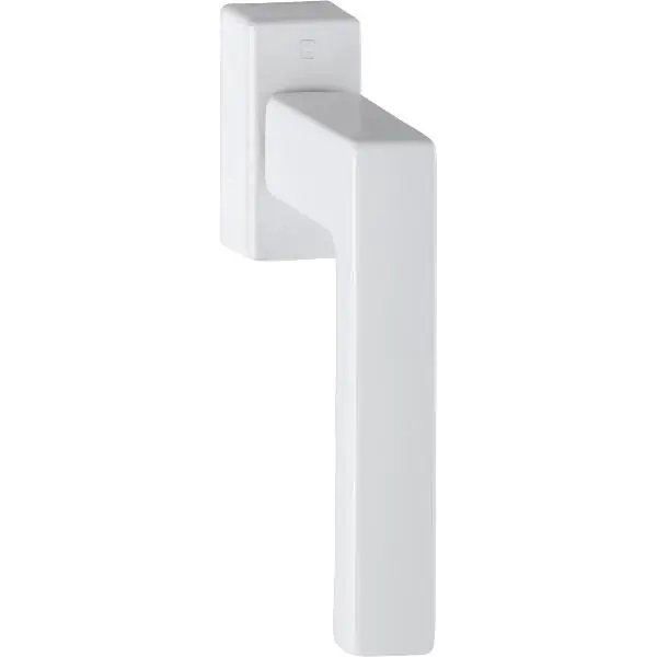 Časově Omezené HOPPE okenní klika TOULON, čtyřhran 7 x 32-42 mm, hliník bílá