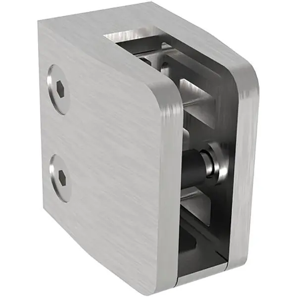 Top Prodej ECONOMY držák skla model 26 pro hranatou trubku, hranatý 53 x 52 x 32 mm,zinek