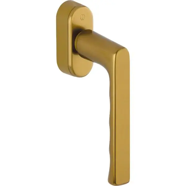 Vrácení Zdarma HOPPE okenní klika HAMBURG SecuForte, čtyřhran 32-42mm, 45°, F4 bronz