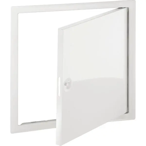 UPMANN Revizní dvířka Softline se čtyřhran. zámkem 200x200 mm ocel bílá RAL9016 Akční Cena