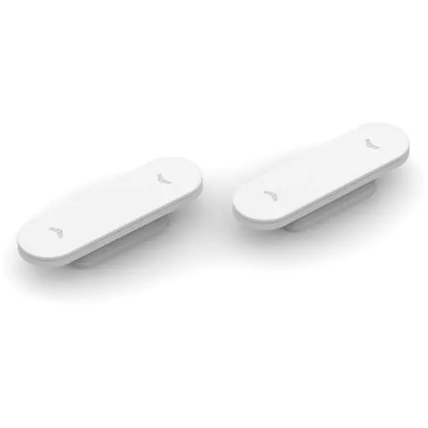 Magnet na dveře Magnotica Pro E, 73 x 22 mm, oválný krycí uzávěr, zamak bílý Horká Nabídka