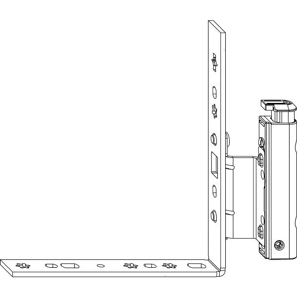 MACO spod.křídlové ložisko pro balk.dveře DT130 s ÜV, 12/18-13mm, pravé (209411) Autentický