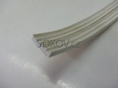 Těsnění profil E 100 B, 9 x 6 mm Výprodej