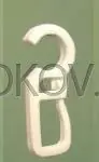Kup Teď Háček "C" baroko - čirá, balení 25 ks