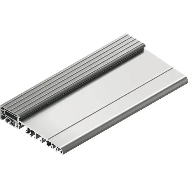 Speciální Cena Práh pro balkonové dveře EIFEL TB-90, 6000 mm, stříbrný elox/šedá