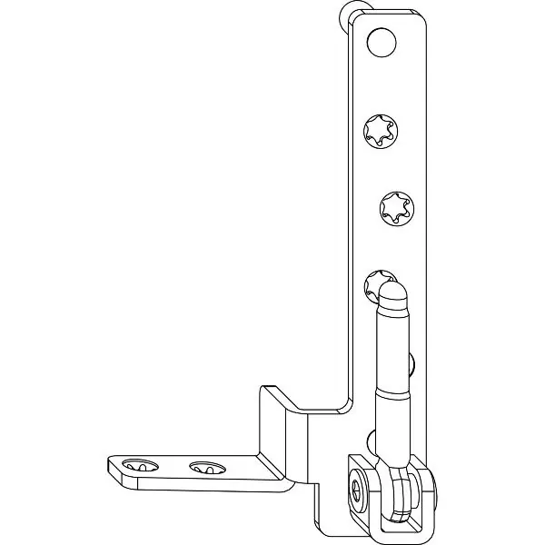 MACO sp.ložisko MAMMUT dřevo 220kg, 12/18 mm, nos.čepy 9mm, bílé, pravé (210594) Aktuální