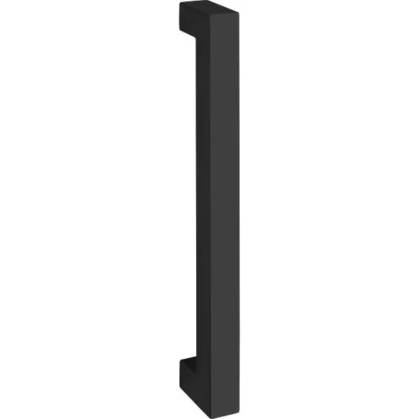 Cenová Bomba MARCHESI dveřní madlo QUADRA 30 x 30 mm, délka 600mm, nerez černá prášková barva