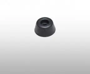 Zarážka dveří mini na stěnu pr.24x11 mm černá Pouze Dnes