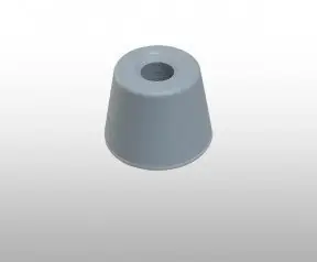 Omezená Nabídka Zarážka dveří střední pr.35x27 mm šedá