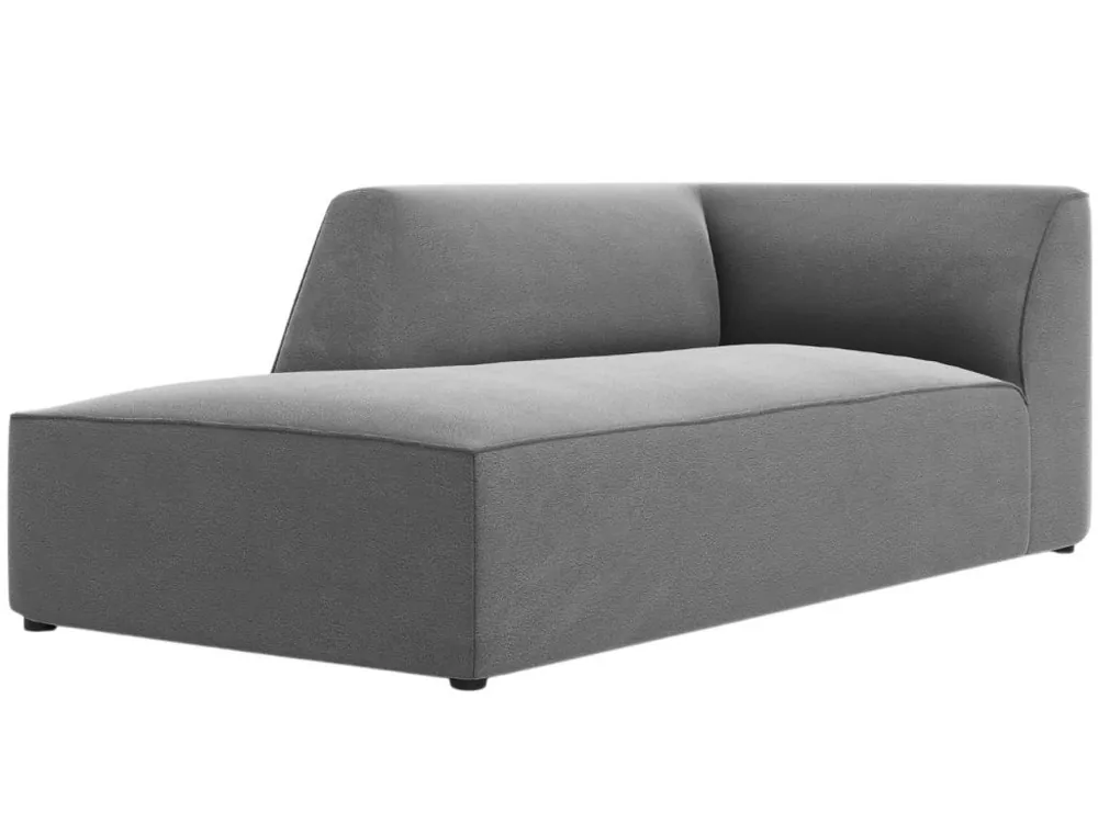 Omezená Nabídka Sametová lenoška Ruby 181 cm, levá