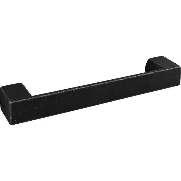 Úchytka Miguel rozteč 128 mm, šířka 161 mm, zinkový odlitek, tepané železo mat Super Cena
