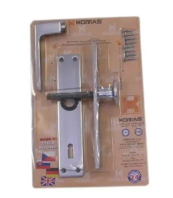 Klika + štít koridor pro klíč, blistr 90 mm 26103 Autentický