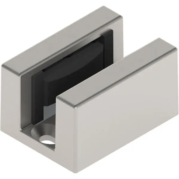 Super Cena HELM podlahové vedení SmartGuide G bez vůle pro sklo 8-12,76 mm nerez efekt