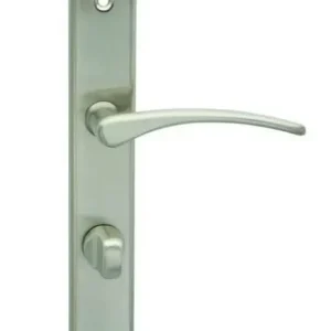 Kování interiérové ZEUS 90 mm WC satin nikl ONS Nejlepší Volba