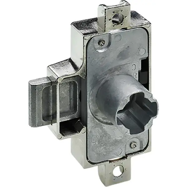 HETTICH Zámek espagnoletový - vnitř. čtyřhran, dornmas 15 mm, L16, poniklovaný Finální Výprodej