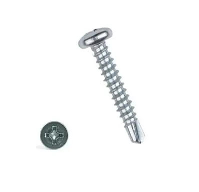 Omezená Nabídka Šroub do plechu samovrtný TEX půlkulatá hlava ZB 4.8x45 DIN 7504N