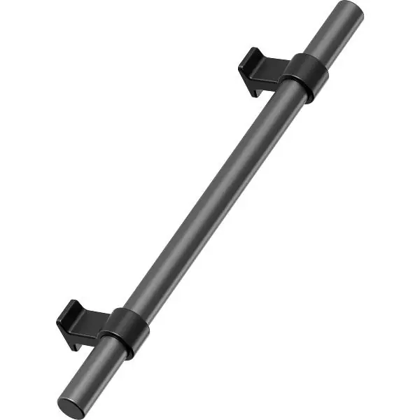 Nábytková úchytka Bond LA 160 mm, šířka 250 mm, hliník/ZN, gun-metal/černá matná Omezená Nabídka