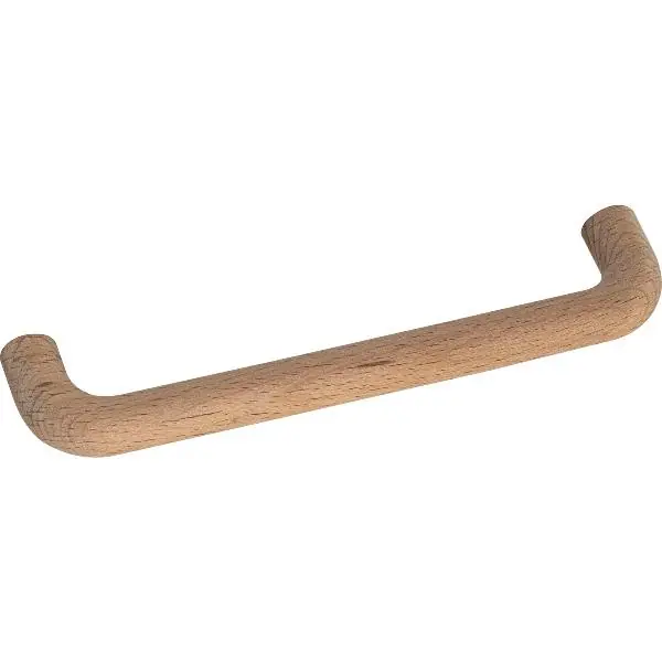 Koupit Online Úchytka Piritu rozteč 128 mm, šířka 140 mm, buk bez povrchové úpravy