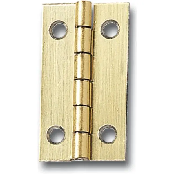 Standardní kazetový závěs, 20x12 mm, mosazná ocel Oblíbený