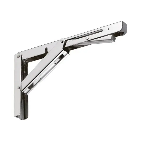 Ihned K Objednání LAMP® Sklopná konzole EB-303, bez tlumení, nerezová ocel, lesklá
