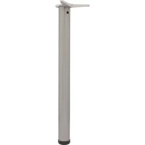Nejlepší Cena Noha stolu válcová ø 60 mm, délka 1100 mm, ocel nerez efekt