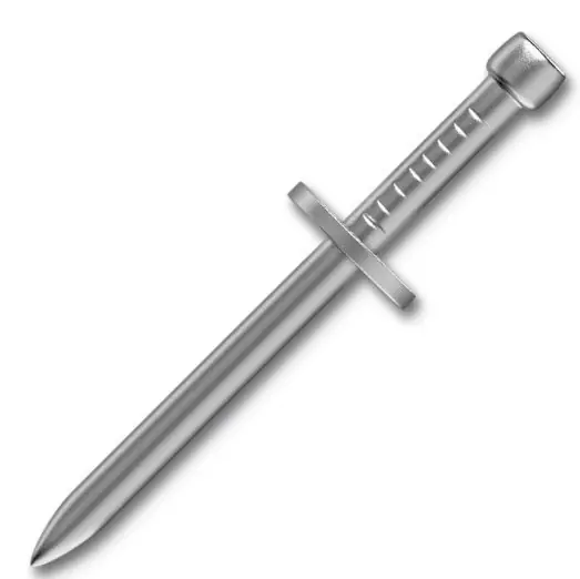 Akční Cena Hřebík nastřelovací s podložkou 72 x 3,8 mm FeZn-zinek bílý