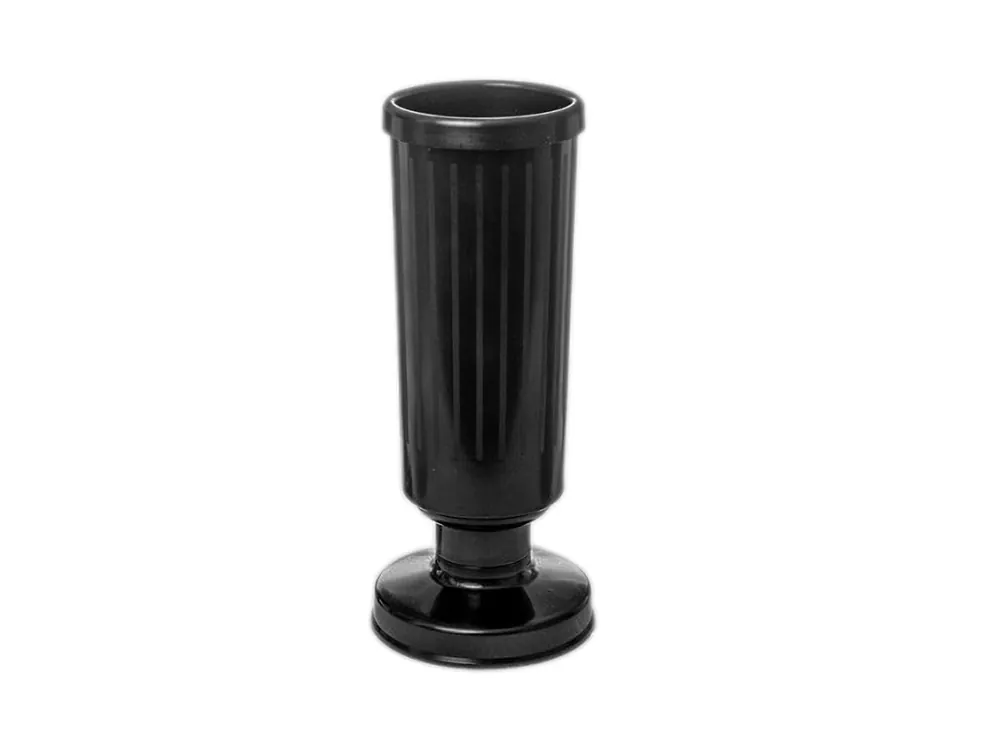 Oblíbený Váza hřbitovní UH zátěž. 26cm kalich ČERNÁ