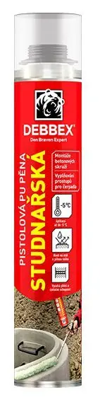 Pěna studnářská pistolová, 750 ml Novinka