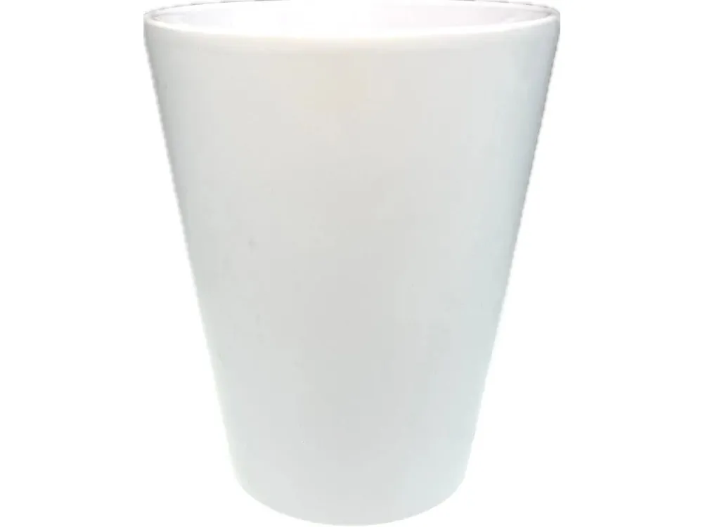 Akční Cena Obal keramický 14 cm bílý glaz