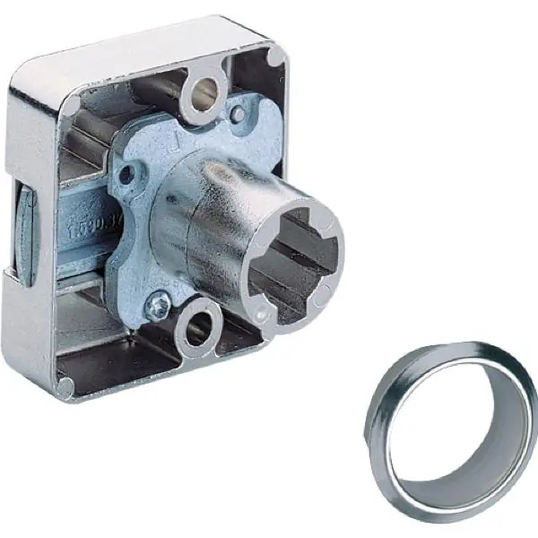 HETTICH PRESTIGE 2000 Cylindrický zámek se západkou Z23, dornmas 25, ø18, ponikl Super Cena