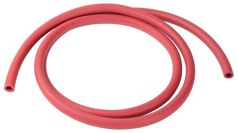 Cenový Hit Hadice 12/8 mm potravinářská na víno , 150 cm, celogumová, červená, potravinářská