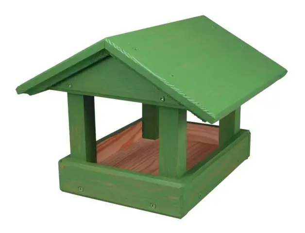 Krmítko pro ptáky č.13, 24x30x20 - zelené Nejprodávanější