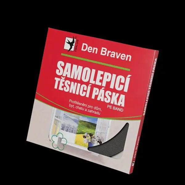 Ověřený Páska samolepící těsnící do oken a dveří - šedá tloušťka 2mm