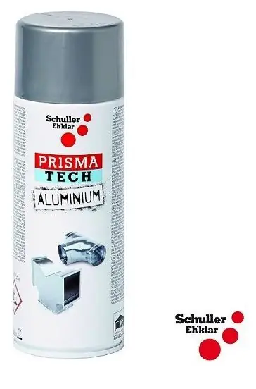 Sprej PRISMA TECH ALUMINIUM čistý hliník 400 ml Finální Výprodej