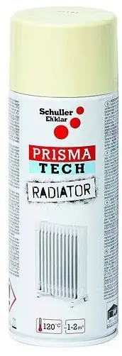 Sprej PRISMA TECH RADIATOR na topná tělesea RAL 9001 Krémová bílá do 120 st.C 400 ml Top Prodej