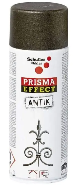 Rychlé Dodání Sprej akrylový PRISMA EFFECT ANTIK Černá 400 ml
